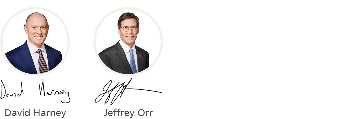 Paul Mahon and Jeffrey Orr