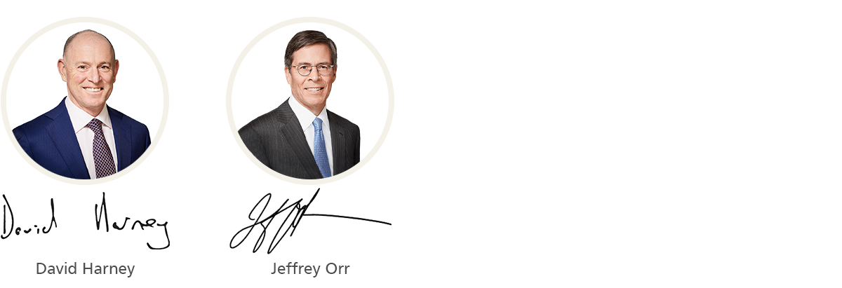 Paul Mahon and Jeffrey Orr